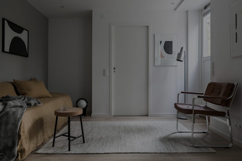 omvandlad garage till lägenhet